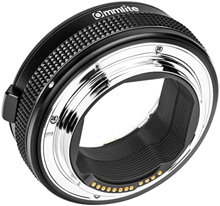 Lente EF/EF-S Canon Commlite para EOSR/RF Adaptador de foco automático