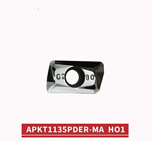 20pcs ziyi apkt1135pdfr-ma-h01 cnc inserções de carboneto para alumínio
