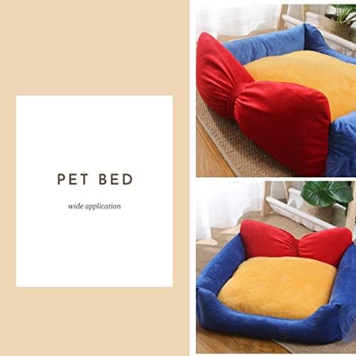 Aquecimento de gato de gato -Sofá de pet -cama almofada removível para cão -gato de cachorro