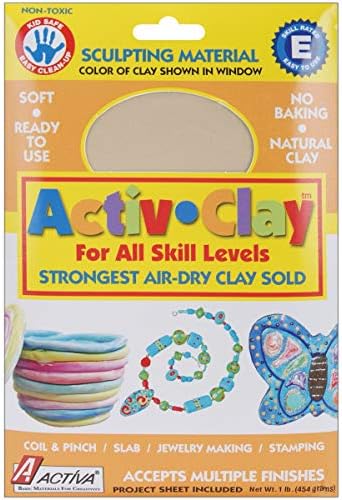 Activa Activ-Clay, ar seco, 1 libra branca