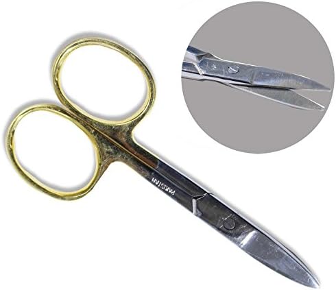 ToolUSA 3 ½ Gold Manused Scissors Scissors: SC-96351-Z02: