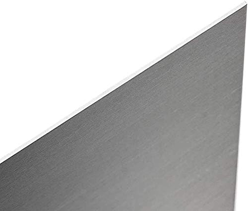 Xunkuaenxuan Metal Copper Felness 1mm, 150 × 200/200 × 200mm, 6061 placa de alumínio Fache de