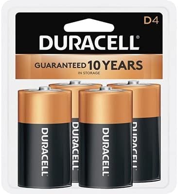 DURACELL - Baterias alcalinas de Coppertop D com pacote reclosável - Bateria d duradoura e para todos