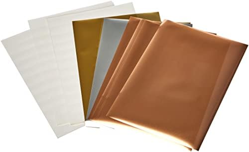 Cricut 2008716 Folhas de transferência de papel amostrador, metálico, 24 pacote