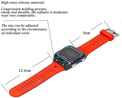 Banda para Garmin Forerunner 920xt Relógio, Silicone Wrist Substitui Watch Band para Garmin Forerunner 920xt