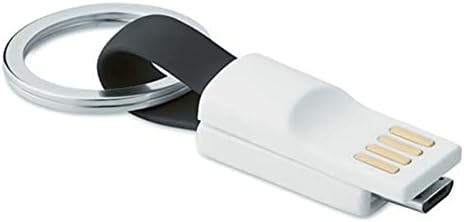 Cabo de ondas de caixa compatível com Infinix Hot 11 Play - Micro USB KeyChain Charger, Chave de