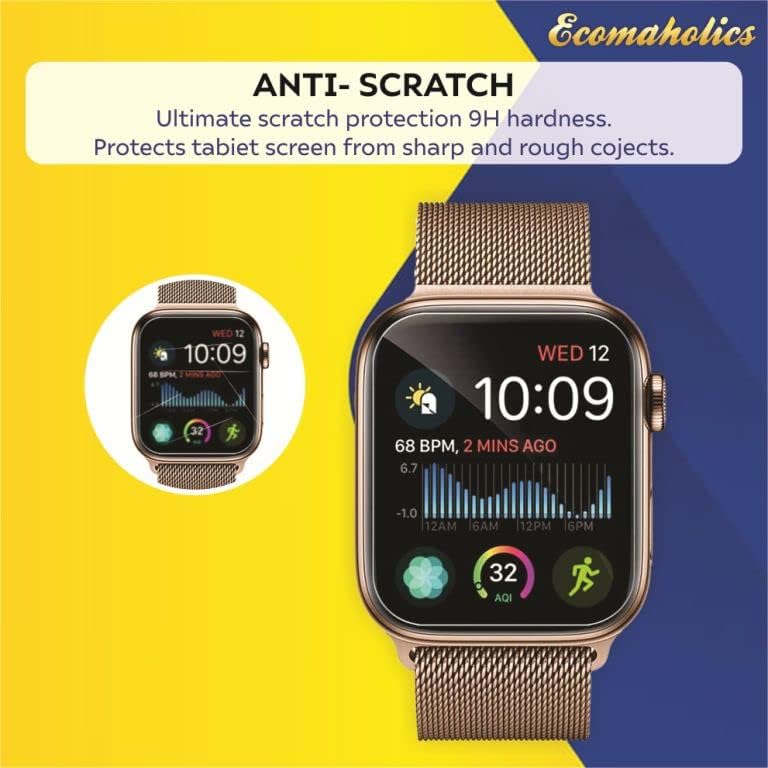 ECOMAHOLICS (Atualizado de 6 pacote compatível com a série Apple Watch Series 7 41mm 6 SE 5 4 40mm