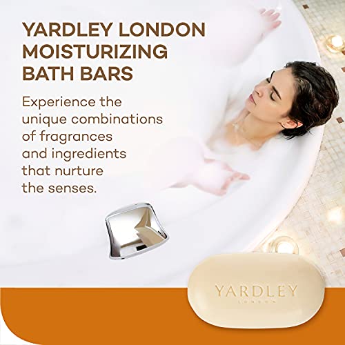 Yardley London Shea Buttermilk Skin Sensitive Skin Naturalmente Hidratante Bar, 4,25 onças, 2 contagem