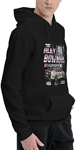 Alex Bowman 48 Pullover masculino Capuz casual Sweatshirt Best Hoodies Sportswear Tracksuit com bolso