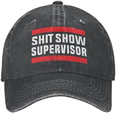 Bather Hat Shit Show Supervisor Hat for Women Dad Hats Cap engraçado