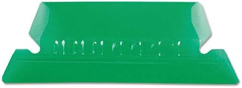 Guias da pasta de arquivo suspensa Pendaflex 42gre 42gre, 1/5 de guia, duas polegadas, guia verde/inserção