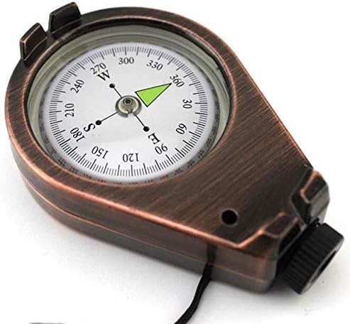 Wpyyi Handheld Compass, Alta Precisão de Ferramentas de Compass de Navegação ao ar livre, para caminhadas de camping