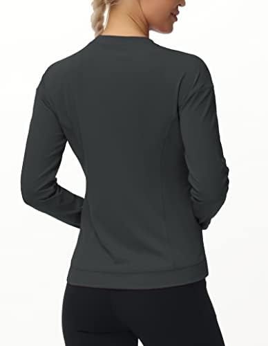 Camisas de compressão de manga longa feminina Tops Tops Cross Cross Athletic Running Yoga T-shirts