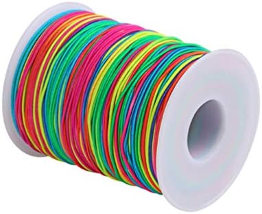MILISTEN 2PCS ELÁSTICO SCORELS ELÁSTICA CORDOS ELÁSTICOS coloridos elásticos redondos elásticos cordas elásticas