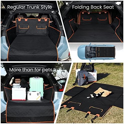 Liner de carga SUV Nestroad para cães, tapete de cobertura de carga de porta -malas à prova d'água para