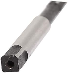 X-Dree Cutting 3mm Diã 6 flautas retas ferramentas de perfuração Rodeirador de aço 61,5 mm de comprimento