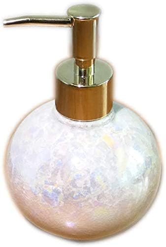 Garrafa de sabão de garrafa de garrafa de garrafa de bomba reabastecível garrafa de sabão de cerâmica