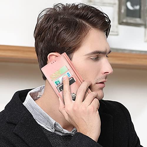 Vaburs compatíveis com o iPhone 11 Pro Max Wallet Case com porta -cartas, capa de cartolina de couro flip PU