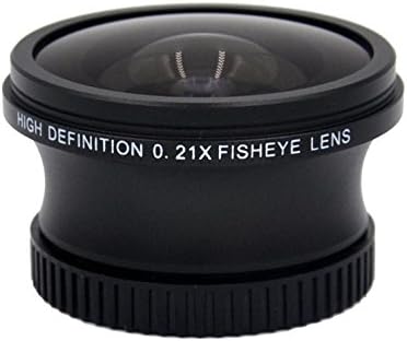0,21x lente de peixe de alta definição para JVC Everio GZ-HD620 & GZ-HD620B