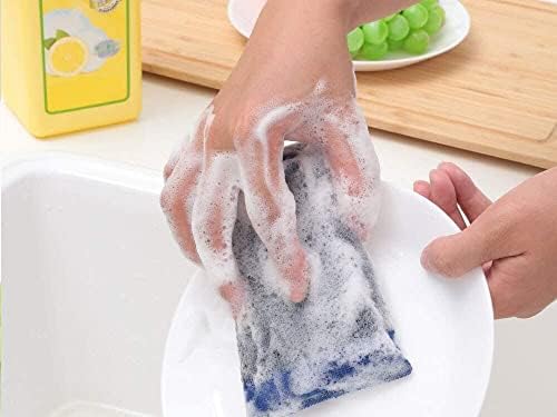 Esponjas de limpeza para a cozinha macia e rápida limpeza de lavagem multiuso esponja que não rache com poder