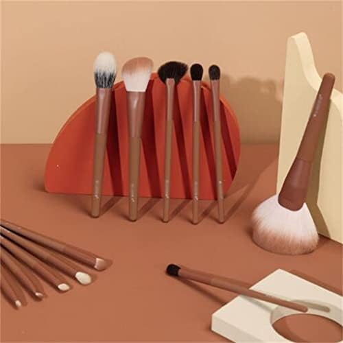 N/A 12 Creme Makeup Brush Definir sombra da escova de escova Bush Bush Bush Brush Fundação (cor: