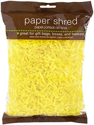 AMScan Paper Shred Filler-2oz. | Amarelo | 1 pc, 2 oz