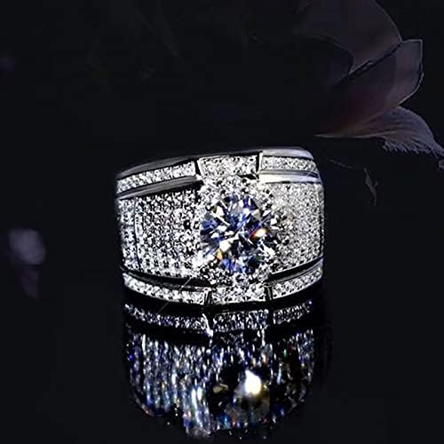 Mulheres anel de jóias ligas de jóias eletroplicar anel de diamante Jewelry Birthday Proposta de presente de noiva