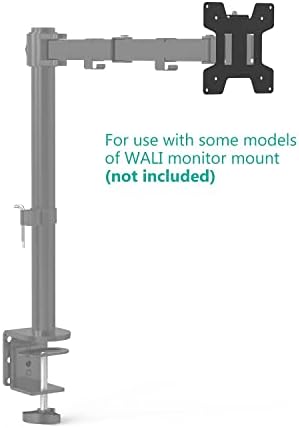 Pacote Wali - 2 itens: Placa de montagem VESA e monitore o adaptador de suporte de montagem Vesa Mount