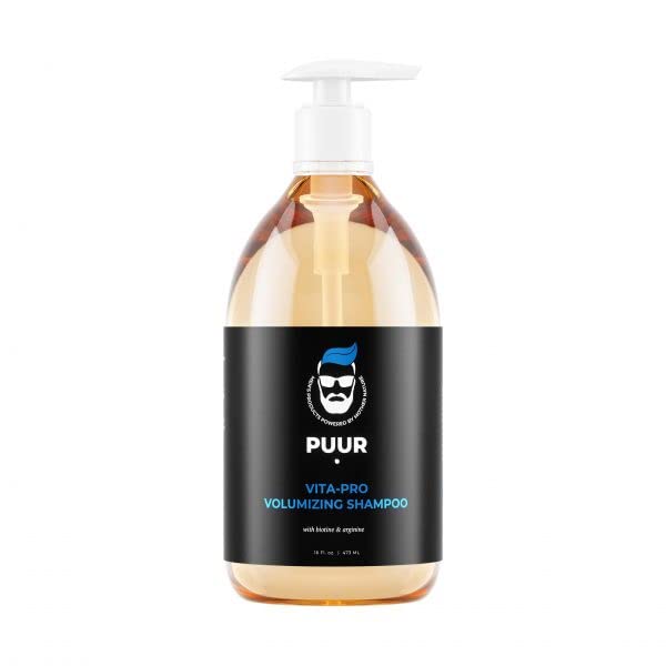 Puur Vita Pro 16 Oz Volumizando Shampoo e Condicionador masculino, Sulfato Sem Sulfato e Condicionador com Extrato