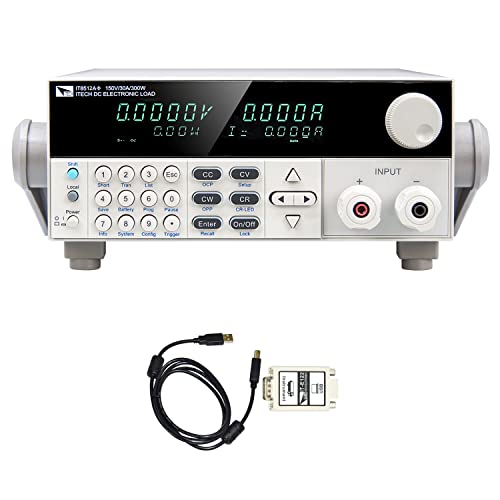 IT8511B+ Carga eletrônica DC e pacote de interface USB IT-E122