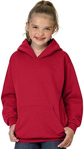Hanes Youth ComfortBlend EcoSmart Pullover Hoodie_deep Red_XS