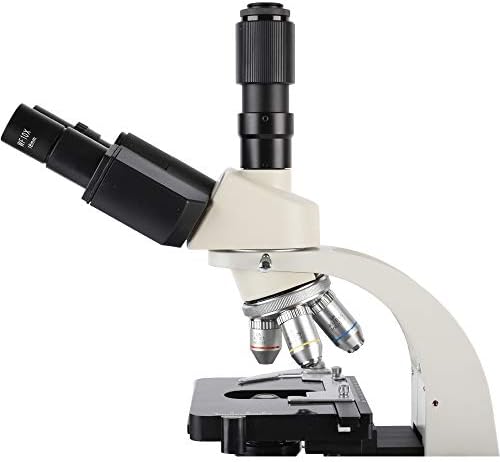 Koppace 40x-1600x Microscópio biológico trinocular de 11,6 polegadas pode tirar fotos de vídeos microscópio