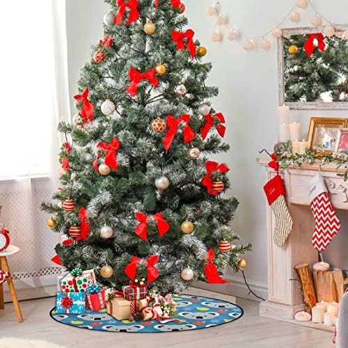 Kigai Sloth Cartoon Polyester Material Material Tapa de árvore de Natal, pode ser usado para decoração de festa