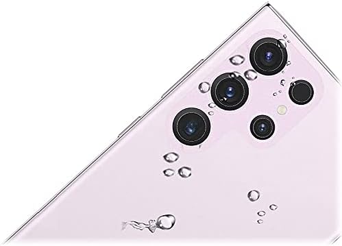 Saharacase Zerodamage Flexiglass HD Camera Lens Protector [2-Pack] para Samsung Galaxy S23 Ultra Anti-Scratch & Anti-Fingerprint Instalação fácil
