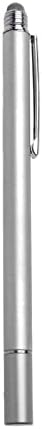 Caneta de caneta de ondas de ondas de caixa compatível com lexus 2021 híbrido ux - caneta capacitiva dualtip, caneta de caneta de caneta capacitiva de ponta de ponta de fibra - prata metálica de prata metálica