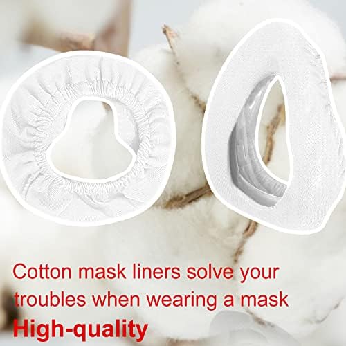 6 Pacote de máscara de máscara CPAP completa, compatível com as máscaras de AirFit F20, compatíveis com máscaras AirTouch F20, capas de almofada reutilizáveis,