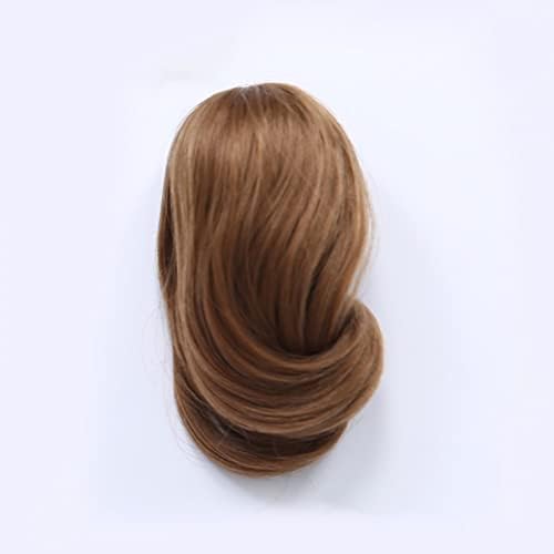 BJD Doll peruca fibra resistente ao calor macio Acessórios de perucas curtas longas Long Toy Diy para