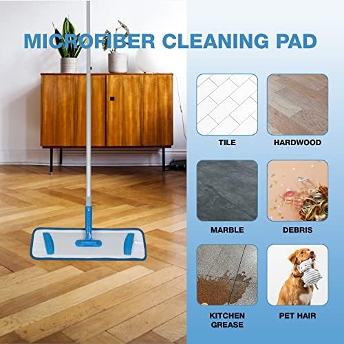 Rusário de sujeira 6 Pacote Microfibras Cleancos de limpeza As almofadas de limpeza, limpeza de piso