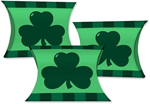 Big Dot of Happiness St. Patrick's Day - Favor de caixas de presente - Partido do Dia de Saint Patty Petite Pillows