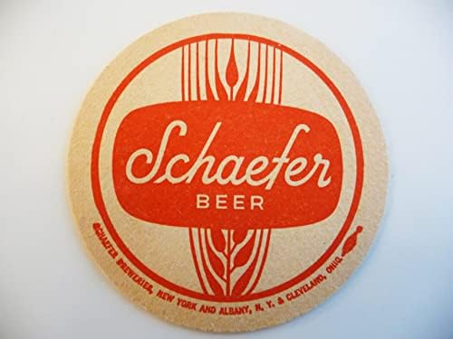 Schaefer Classic Beer Coasters ~ Conjunto de oito