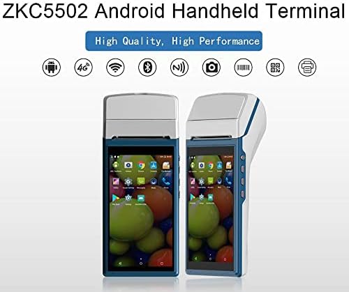 Recibo do terminal Malblo com impressora de 58 mm, tela de 5,5 polegadas, Android 7.1 POS Handheld PDA, terminal