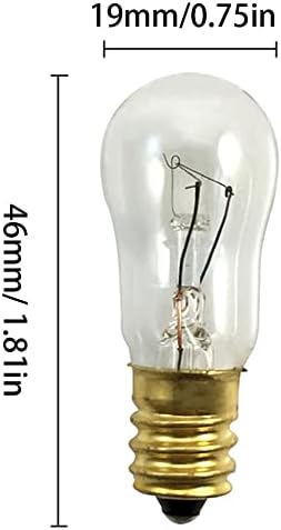 E12 Lâmpada vintage Bulbos 6W Edison Bulbos S6 Bulbo de lâmpada incandescente de 20w Bulbo de halogênio equivalente