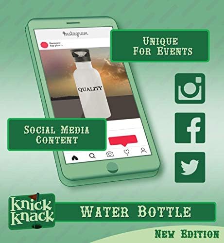 Presentes de Knick Knack Get Cod LIGON? - 20 onças de aço inoxidável garrafa de água ao ar livre, prata