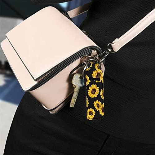 Polero Galaxy Chapstick Holder Keychain Key Ring Chapstick Holder for Lipstick, Lip Balm, Chapstick, pacote