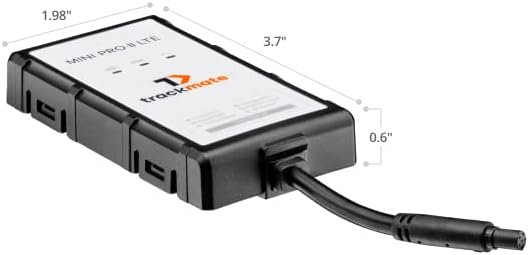 Trackmategps mini pro ii lte 4g rastreador GPS, veículos/motocicletas, cobertura de T-Mobile/AT&T. Planos