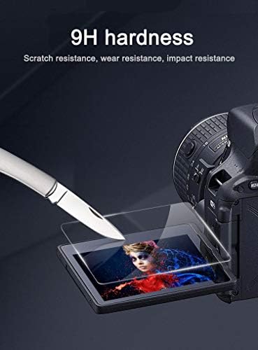 WH1916 Protetor de tela Compatível para a câmera Sony Alpha 7 IV A7 IV A7IV A7M4 A74, 9H de vidro