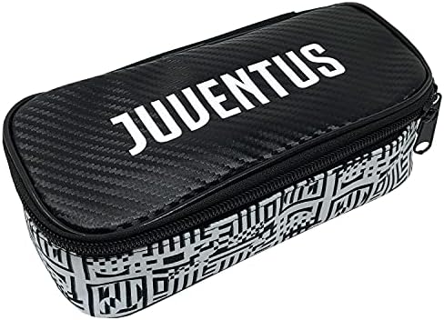 Juventus FC JUV-042 Caixa de caneta da bolsa, preto