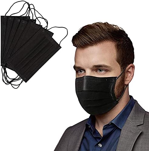 Poeira de suprimento médico da AMZ e máscaras seguras. Máscaras de filtro descartáveis ​​com alça elástica.