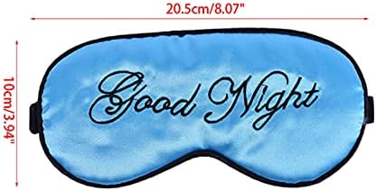 Tampa do sono Tampa de olho macio de seda macia, alça ajustável para dormir olho de olho noturno capa de