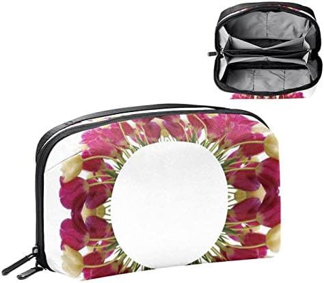 Bolsa de cosméticos para mulheres bolsas de maquiagem de moda fofas bolsas de higiene pessoal de viagem